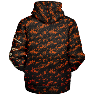 Chokefish™ Microfleece Zip-Up Hoodie Camouflage-014
